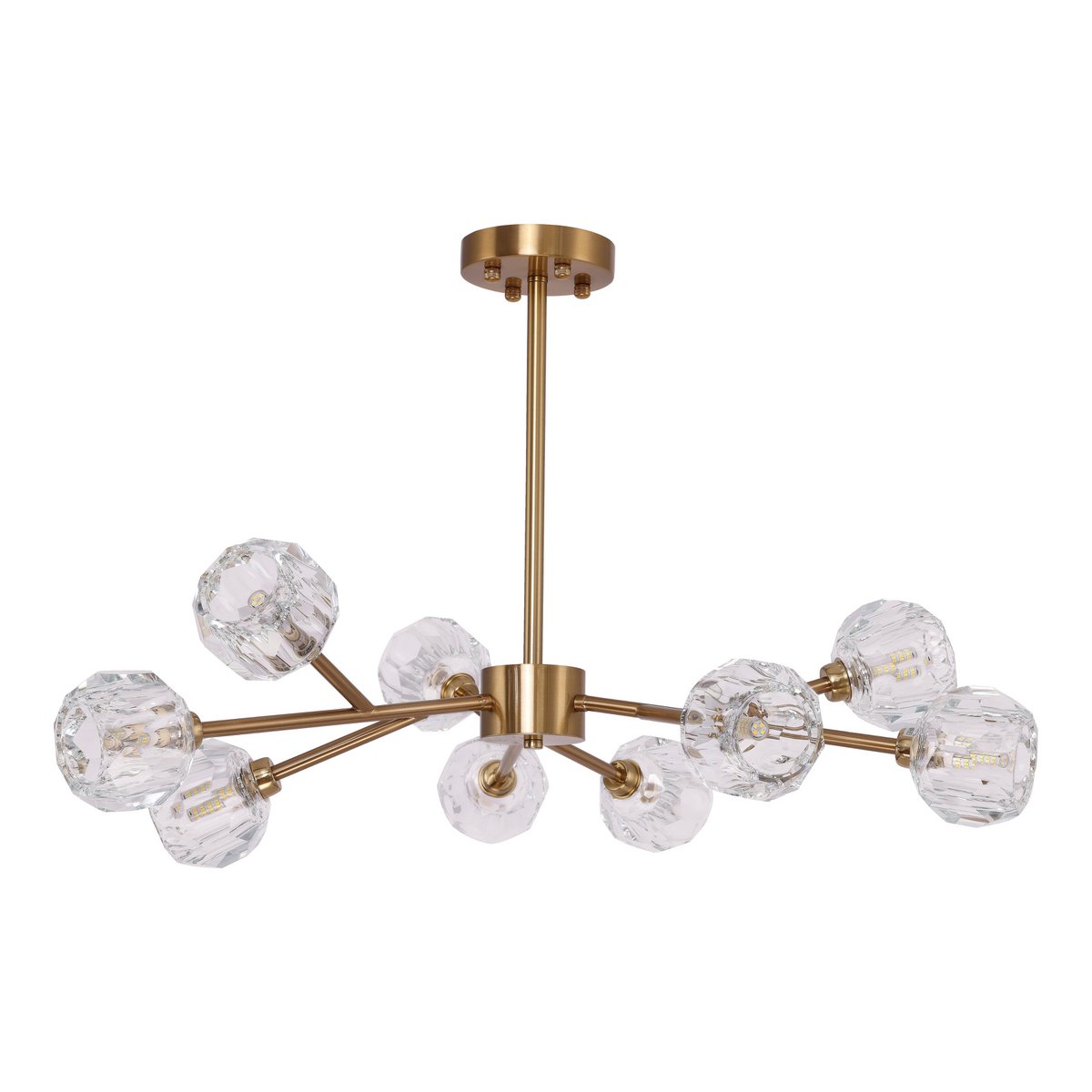 Hanglamp Rosy Kupfer Gold | 9 - 80x45cm