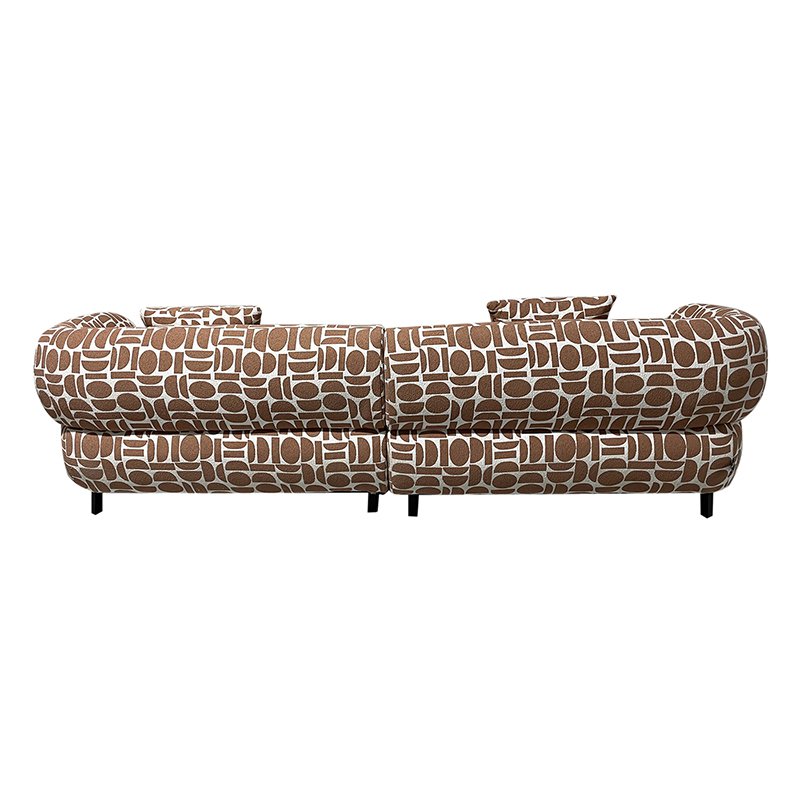 Sofa Kathmandu 3-Sitzer Amon Terrakotta