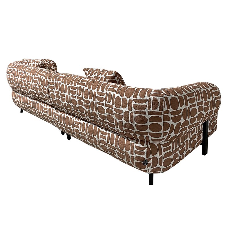 Sofa Kathmandu 3-Sitzer Amon Terrakotta