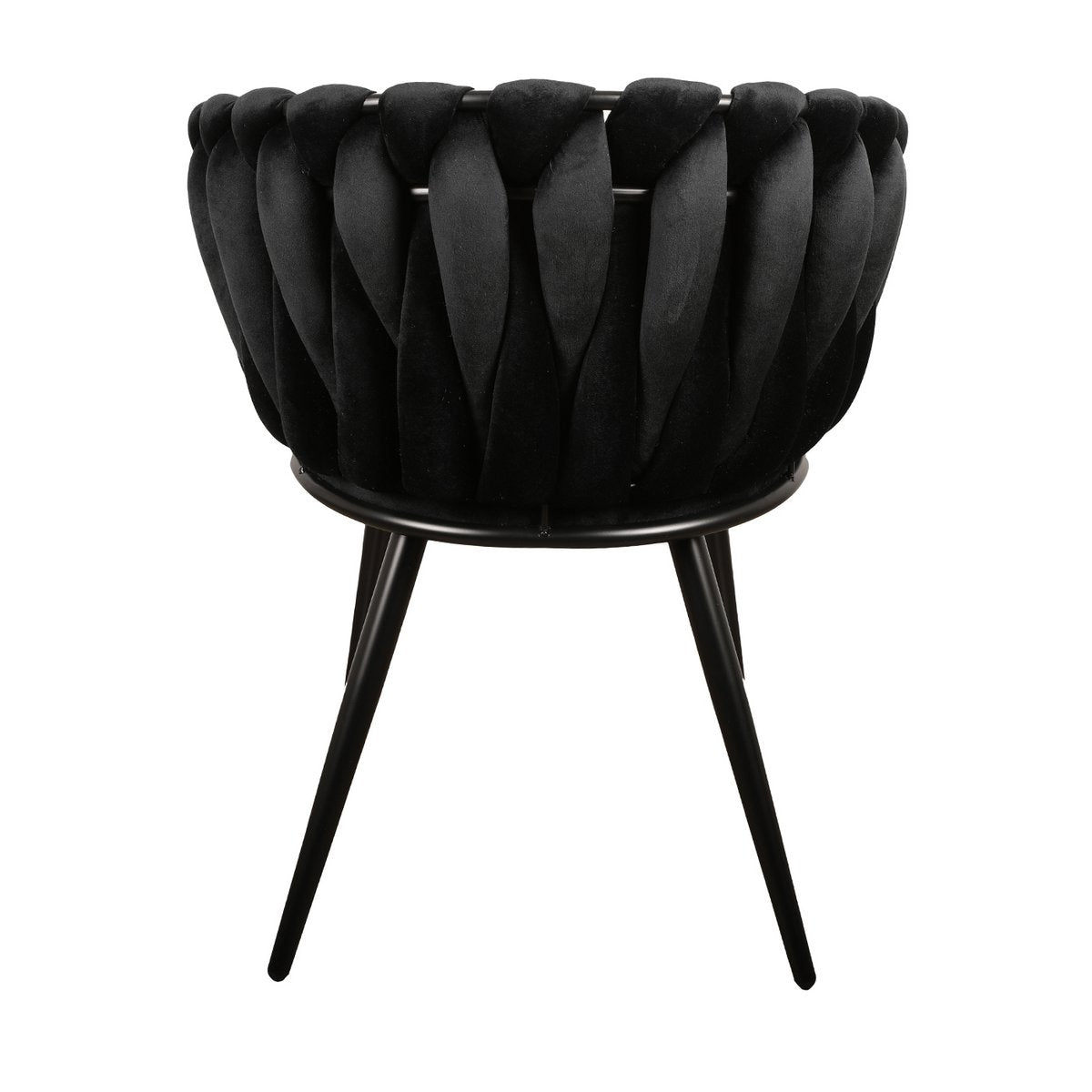 Wave Stuhl schwarz (2er-Set)