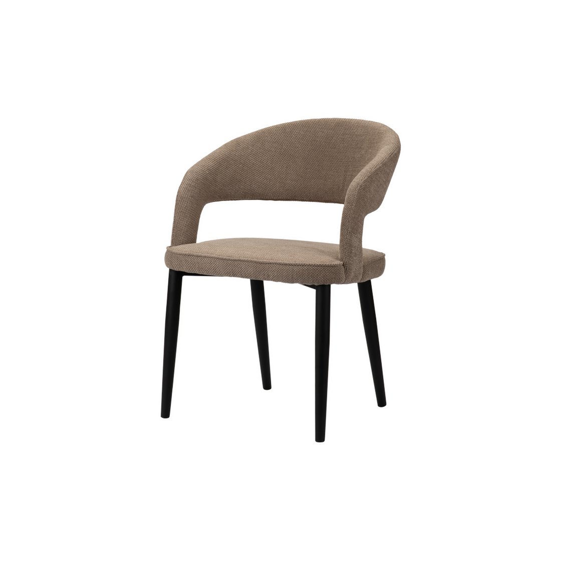 Tusk Stuhl Braun (feuerhemmend) (2er-Set)