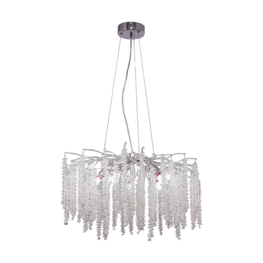 Hanging Lamp Frost Silber 60 cm