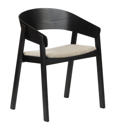 EDO -Holzsessel schwarz (2) Set (2)