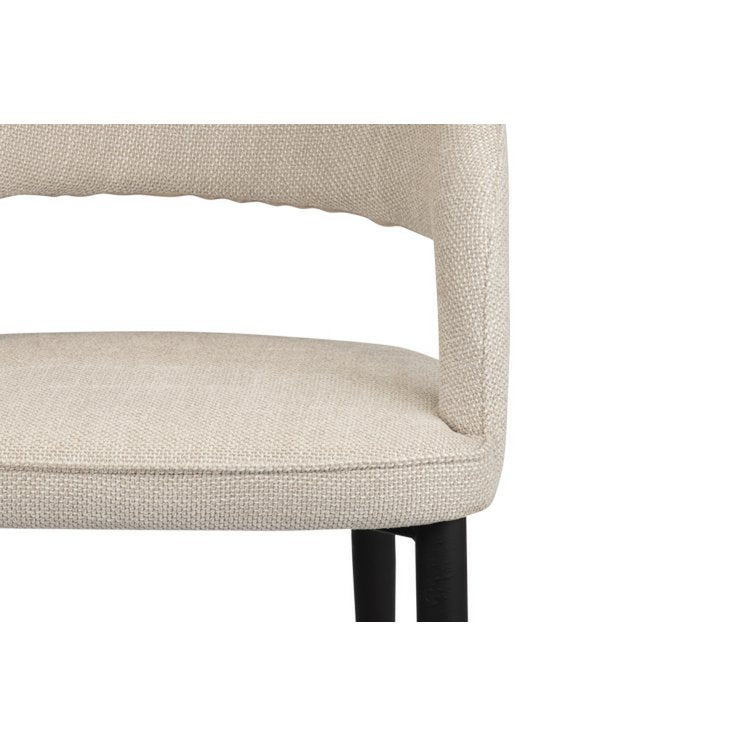 Tusk Stuhl Beige (feuerhemmend) (2er-Set)
