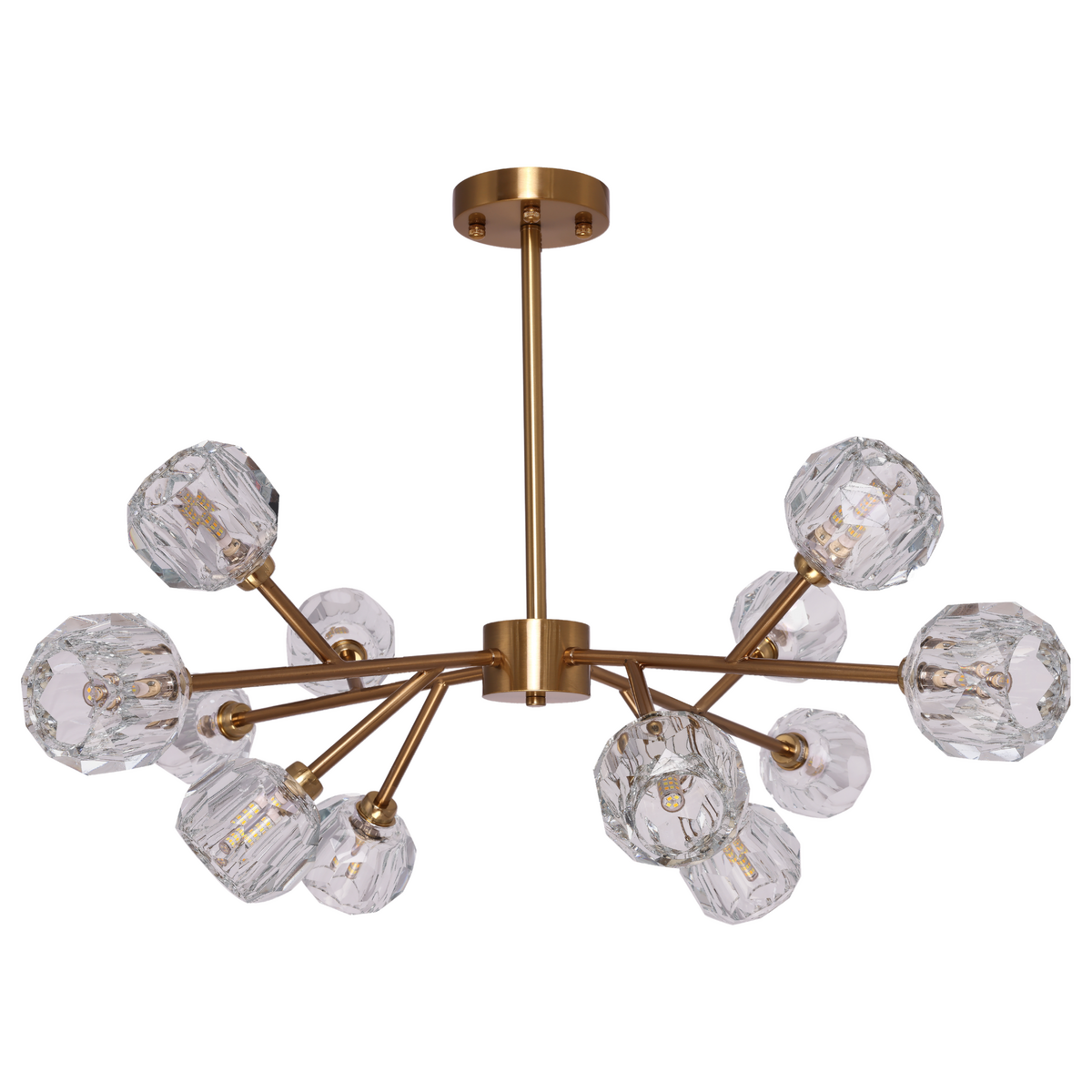 Hanglamp Rosy Kupfer Gold | 12 - 90 x 45 cm