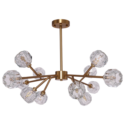 Hanglamp Rosy Kupfer Gold | 12 - 90 x 45 cm