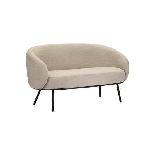 Mars Zweisitzer-Sofa Beige