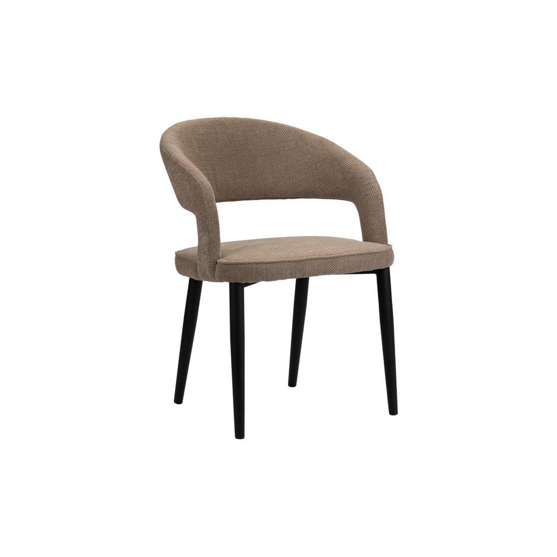 Tusk Stuhl Braun (feuerhemmend) (2er-Set)