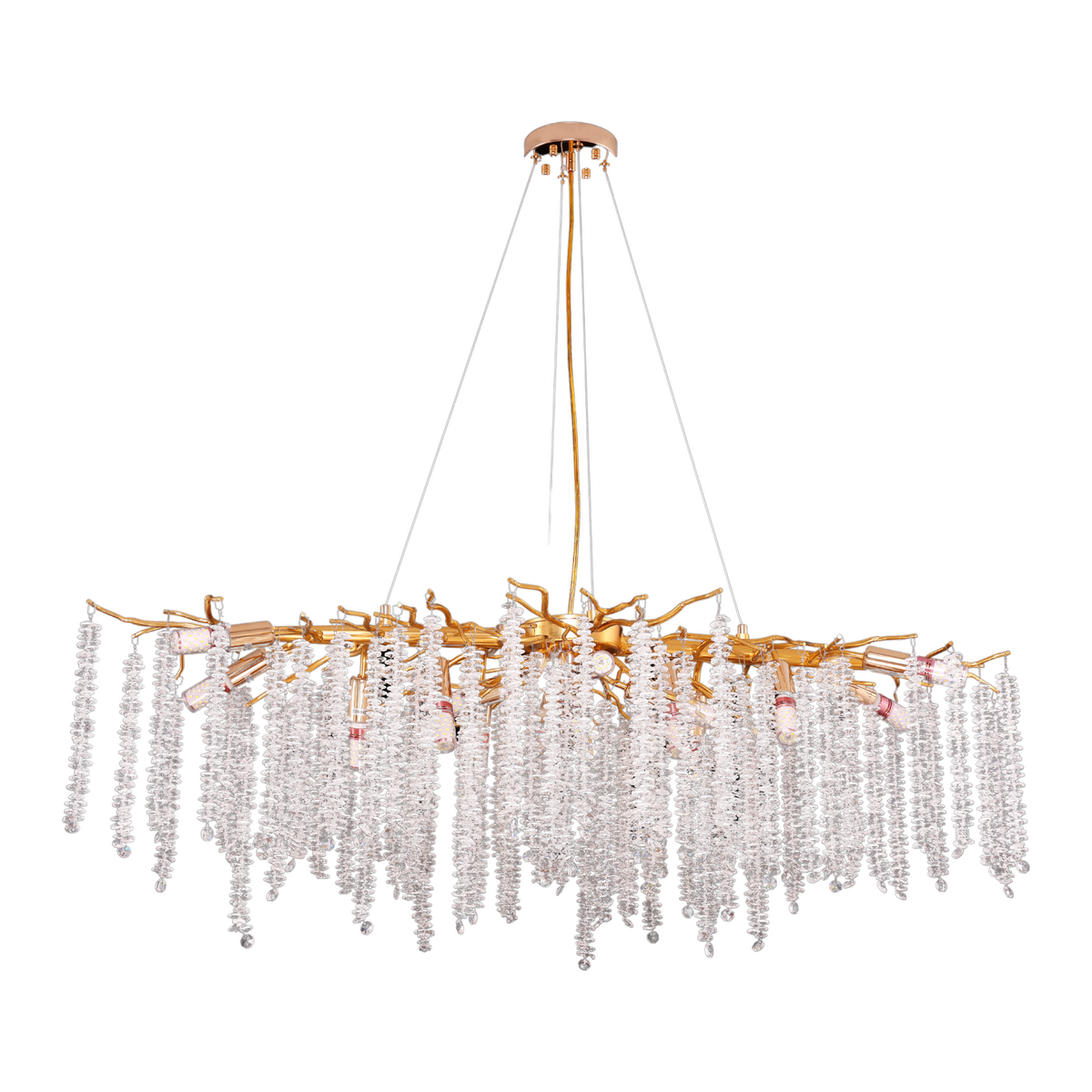 Hanglamp Frost Gold | 100x40 cm