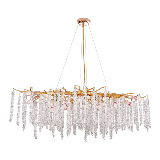 Hanglamp Frost Gold | 100x40 cm