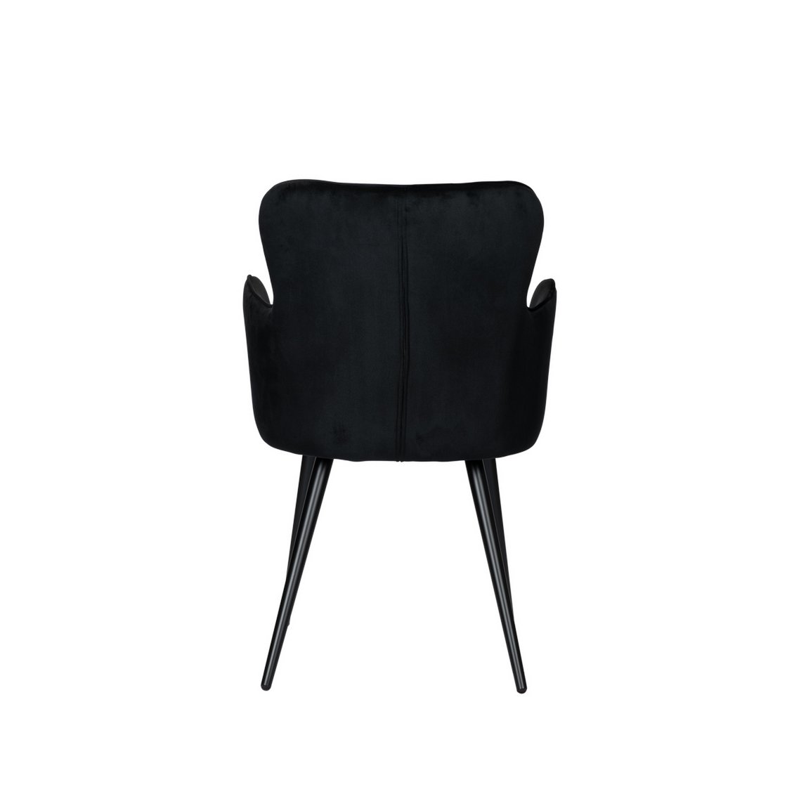 Ohrensessel schwarz (2er-Set)