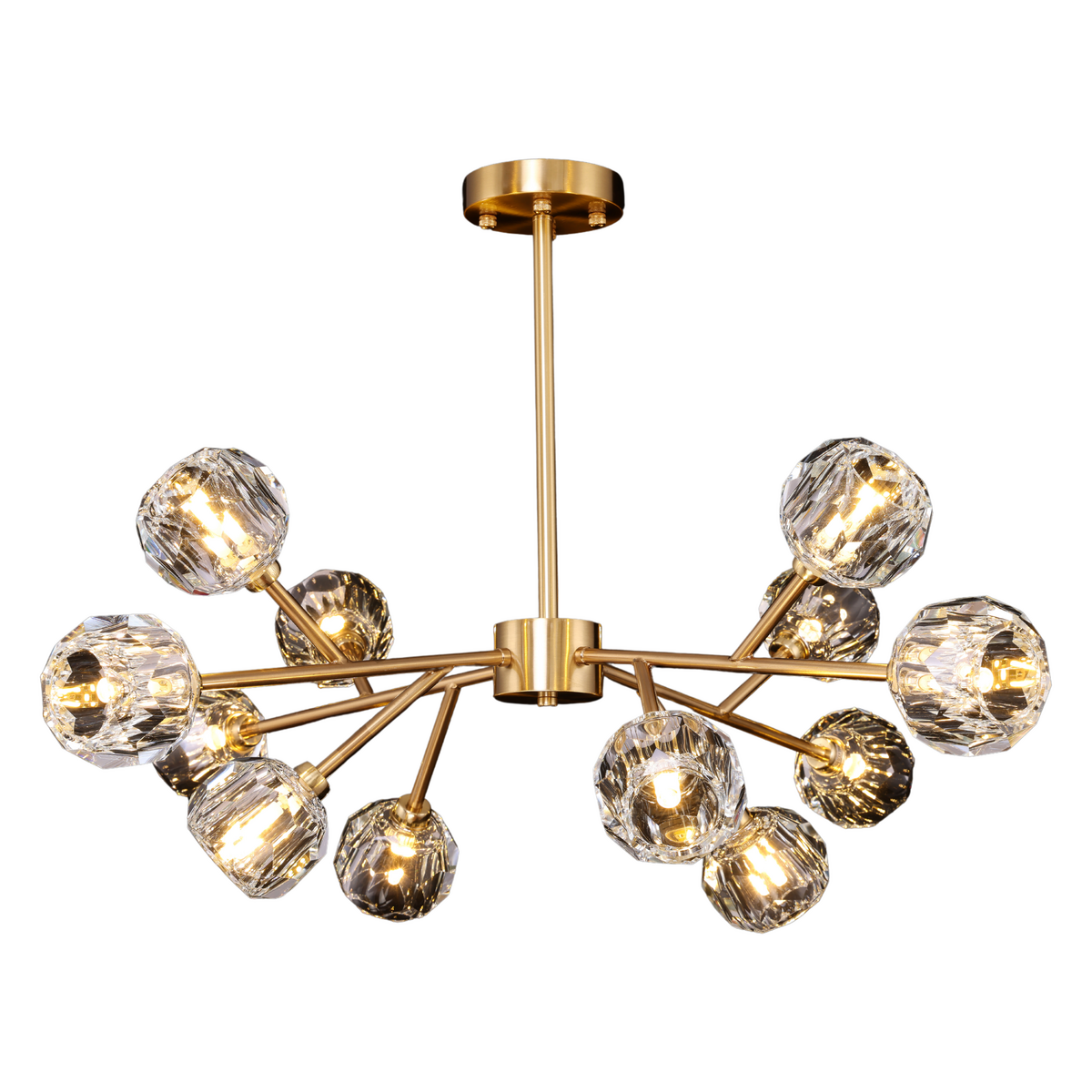 Hanglamp Rosy Kupfer Gold | 12 - 90 x 45 cm