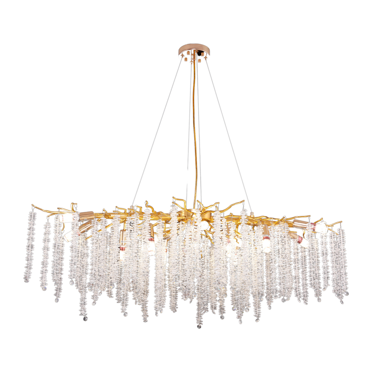 Hanglamp Frost Gold | 100x40 cm
