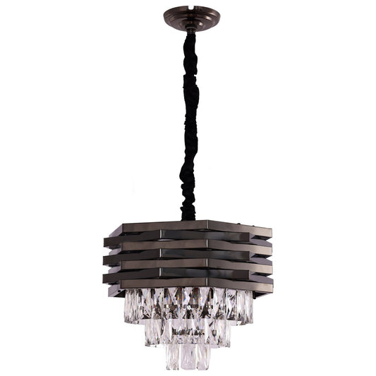 Hanglamp Crystal Black | 40 cm