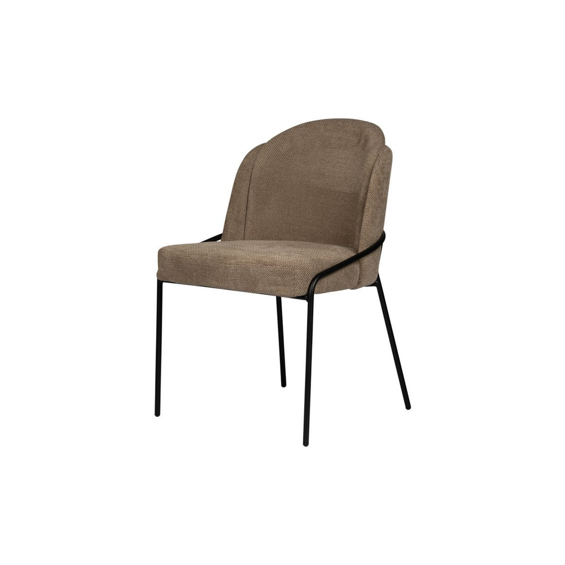 Fjord Stuhl Braun (2er-Set)