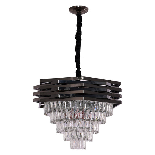 Kristallschwarz Hanging Lampe | 60 cm
